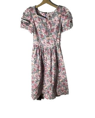 #ad #ad Vintage 70s Lanz floral Dress cottage Core Prairie romantic