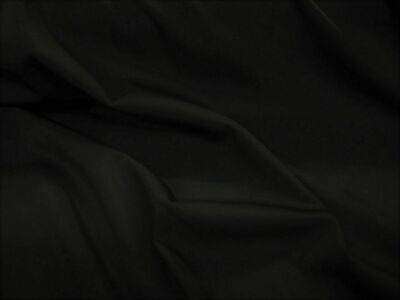 Discount Fabric Polyester Spandex 4 Way Super Stretch Solid Black LY980