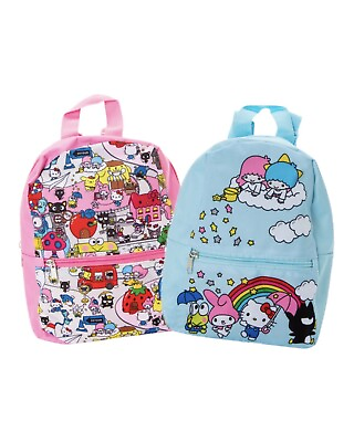 #ad Sanrio Hello Kitty And Friends 10.5” BNWT Backpack Bundle RARE FIND