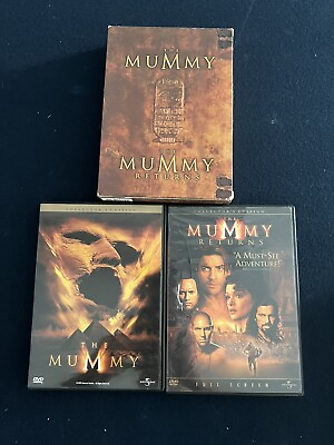 #ad The Mummy Collector#x27;s Set The Mummy The Mummy Returns The .. With Case