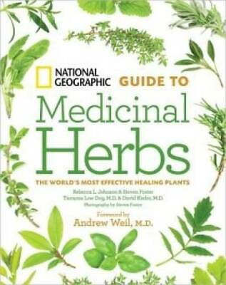 #ad National Geographic Guide to Medicinal Herbs: The World#x27;s Most Effective GOOD