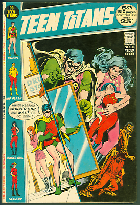 #ad VTG 1972 DC Comics Teen Titans #38 F Nick Cardy Cover