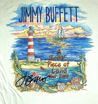 Legendary and autographed Jimmy Buffett Tour Shirt Unisex Size S 234XL TT2366