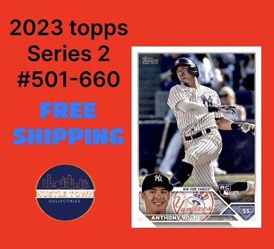 #ad 2023 Topps Series 2 Baseball You Pick amp; Complete Your Set #501 660 FREE SHIP
