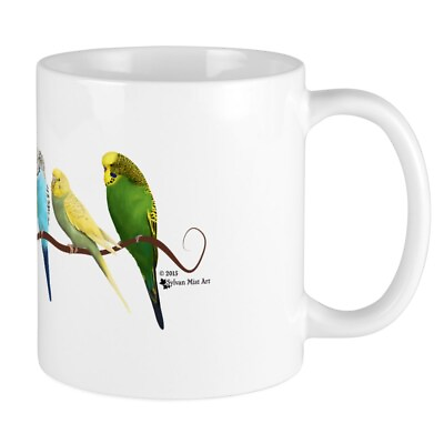 #ad CafePress Parakeets amp; Cockatiels Mugs 11 oz Ceramic Mug 1694099511