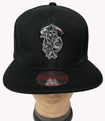 #ad LA SANTA MUERTE Embroidered Hip Hop Snapback Adjustable Baseball Cap Hat LOT