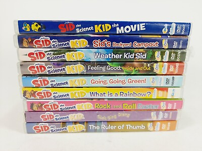 Sid The Science Kid DVD Lot of 9