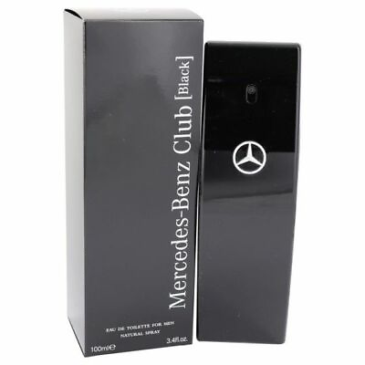 #ad Mercedes Benz Club Black 3.3 3.4 oz Eau De Toilette 100 ml Spray For Men