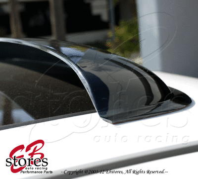 #ad Rain Top Wind Visor 3mm Dark Gray Sun Roof 880mm 34.6quot; 94 97 For Chrysler LHS