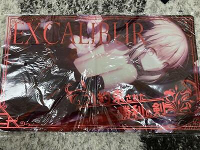 #ad Fate Fgo Saber Alter Altria Shining Foil Stamping Playmat Japan Anime