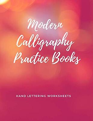 #ad Modern Calligraphy Practice Books Hand Lettering Worksheets: I