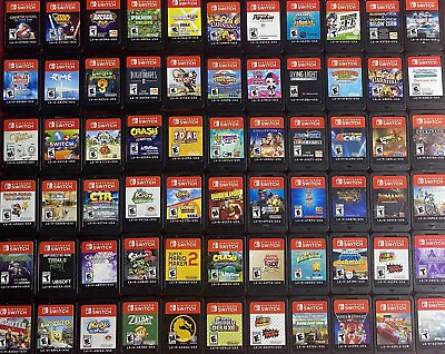 Nintendo Switch Game Lot You Choose Game Many Titles Buy More and Save
