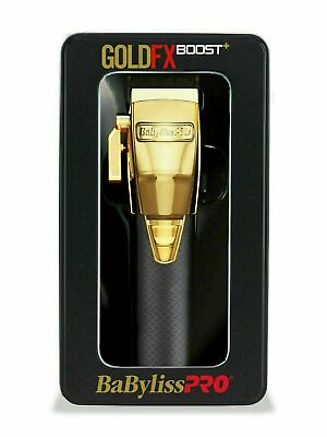 Babyliss Pro GOLDFX BOOST Cord Cordless Lithium Ion Adjustable Clipper FX870GBP