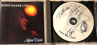 #ad Live After Dark by Robin Banks CD 2006 blues Signed Autographed
