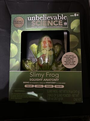 Unbelievable Science Kids Educational Frog Anatomy Disection Toy