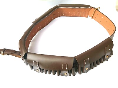 Pack of 2 British Martini Henry Bandolier P 1882 Brown Leather