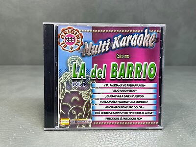 #ad Multi Karaoke quot;Canta como La del Barrioquot; CD Volume 2