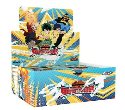 #ad Heroes Clash Booster Box My Hero Academia CCG 1st Edition Sealed Series Set 3