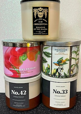 #ad #ad Bath and Body Works 3 Wick Candle 115 Scents To Choose From Fast Shipping