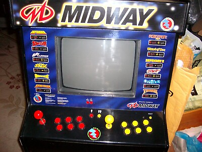 #ad Midway 12 Game Classic Arcade System. On a scale of 1to 10 its a 10.Nice Vintage