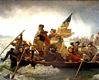 #ad Print George Washington Crossing the Delaware