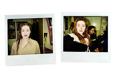 TITANIC Movie Polaroid Photo Behind The Scenes Candid Makeup Kate Winslet