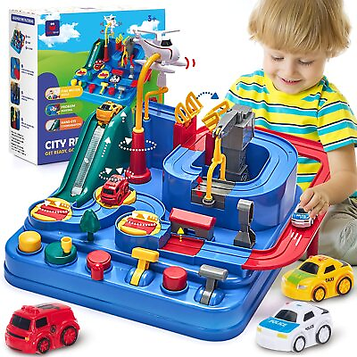 #ad Kids Race Track Toys for Boy Car Adventure Toy for 3 7 Years Old Boys Girl toy