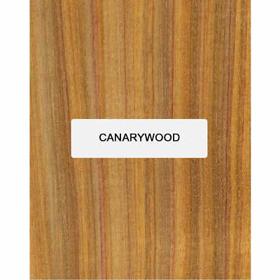 Canarywood Thin Stock Lumber Boards Wood Crafts