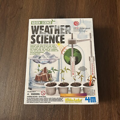 New Green Science Weather Science Kids Lab Box