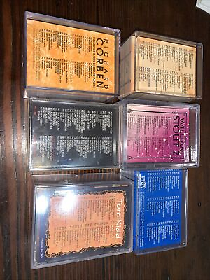 #ad 6 Sets Of Art Trading Cards Full Sets Corben Stout Kidd Di Fate Kelly more