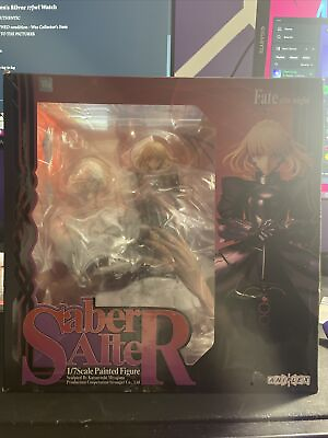 #ad Box Damage* Fate Stay Night Heaven#x27;s Feel: Saber Alter 1 7 Scale Figure