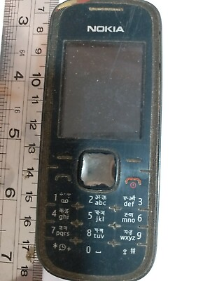 Vintage Antique old Nokia Mobile Cell Phone Black spare parts