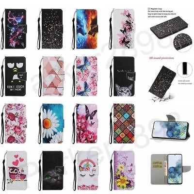 For OPPO A16 A31 A1K A72 A52 A9 A5 A7 A3S Wallet Case Leather Shockproof Cover