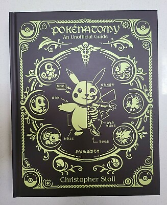 PokeNatomy Pokemon Science Book Hardcover Copy New Condition