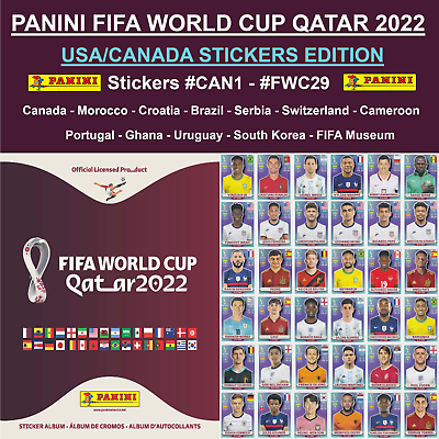 Panini World Cup QATAR 2022 USA Edition Stickers #CAN1 #FWC29