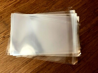 100 Pcs Clear Cellophane Resealable CELLO Opp Party Candy GIFT Treat Favor Bags
