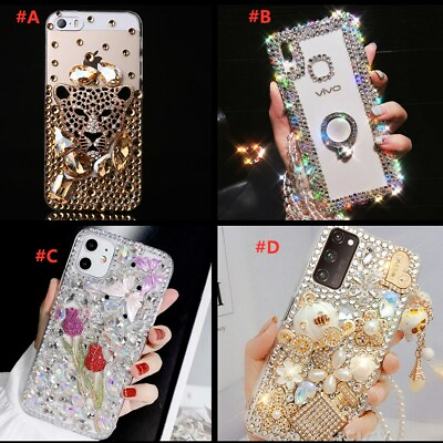 for Nokia G100 G400 X100 G300 C100 C200 Phone Case Bling Sparkly Cover amp; Lanyard