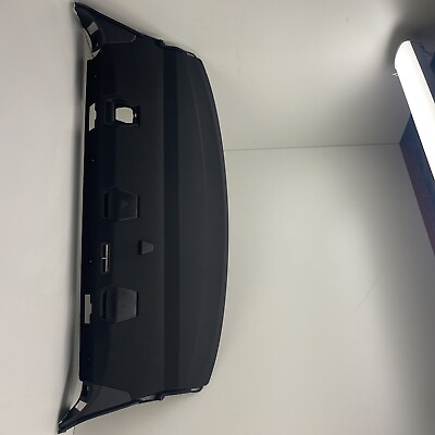 #ad 2015 BMW 328i Rear Upper Back Deck Shelf Parcel Panel Black Trim Cover OEM