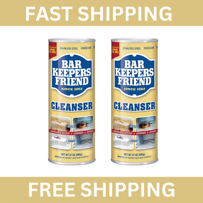 #ad Bar Keepers Friend 21 oz. All Purpose Cleaner and Polish 2 Pack