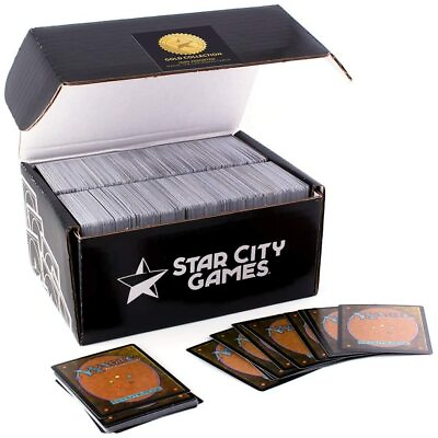 Star City Games 1000 Assorted Magic: The Gathering Cards Gold Collection MTG