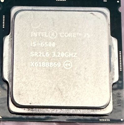 #ad Intel SR2L6 Core i5 6500 3.2GHz 6th Gen LGA1151 Socket Quad Core Processor