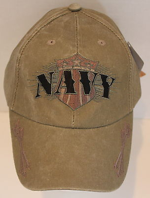 US Navy Vintage W Arrows Hat Military Adjustable Classic Ball Cap Embroidered