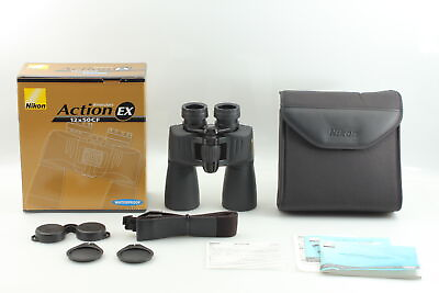 #ad 【Top MINT BOXED】Nikon Action EX 12x50 CF Waterproof Binoculars From JAPAN