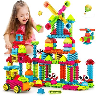Building Toys for Toddlers STEM 3 4 5 6 7 8 Year Old Boys Girls 144 PCS