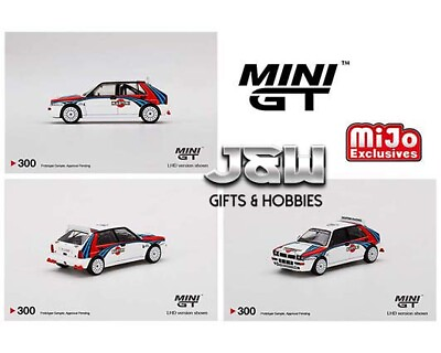 Mini GT Lancia Delta HF Integrale Evoluzione Martini Racing MGT00300 1 64