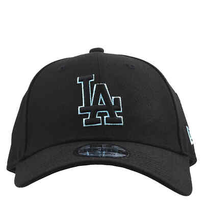 #ad #ad New Era Black La Dodgers Neon Outline 9Forty Cap Size One Size