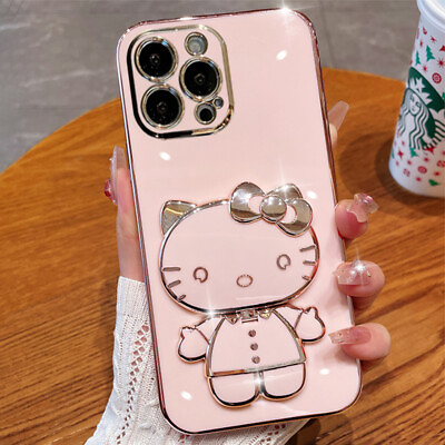 For Samsung Galaxy S23 S22 S21 S20 10 Note20 Cartoon Hello Kitty Shockproof Case