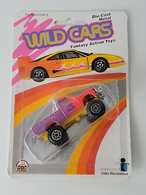 #ad 1989 Zee Toys Wild Cars High Roller 4x4 Truck 1:64 Diecast #29585
