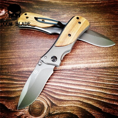 Potable Folding Pocket Knife Knives Outdoor Camping Hunting Survive Tool Blade
