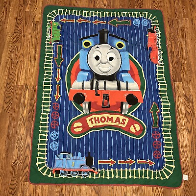 #ad Thomas The Tank Engine Thomas amp; Friends Toddler Bed Blanket Crib 2006